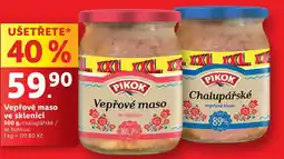Lidl Vepřové maso ve sklenici, 500 g nabídka