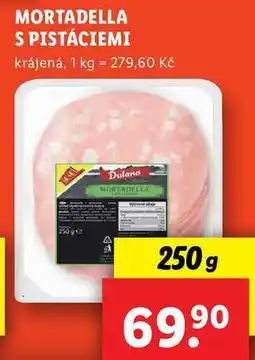Lidl MORTADELLA S PISTÁCIEMI, 250 g nabídka
