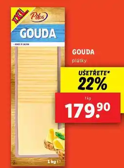 Lidl GOUDA, 1 kg nabídka