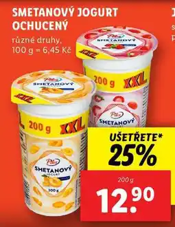 Lidl SMETANOVÝ JOGURT OCHUCENÝ, 200 g nabídka