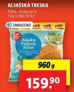 Lidl ALJAŠSKÁ TRESKA, 960 g nabídka