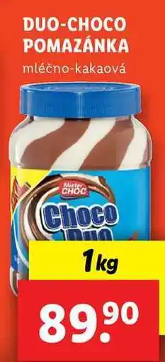 Lidl DUO-CHOCO POMAZÁNKA, 1 kg nabídka