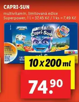 Lidl CAPRI-SUN, 10x 200 ml nabídka