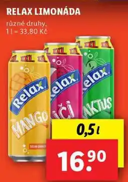 Lidl RELAX LIMONÁDA, 0,5 l nabídka