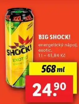Lidl BIG SHOCK!, 568 ml nabídka