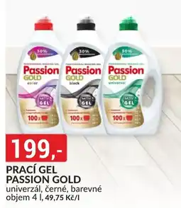 Baumax Prací gel passion gold nabídka