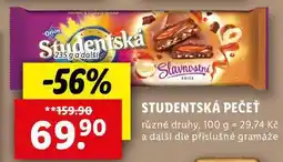 Lidl STUDENTSKÁ PEČEŤ, 235 g a další nabídka