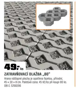 OBI Zatravňovací dlažba „,80" nabídka