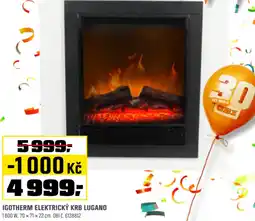 OBI Igotherm elektrický krb lugano nabídka