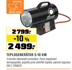 OBI Teplogenerátor 5-10 kw nabídka