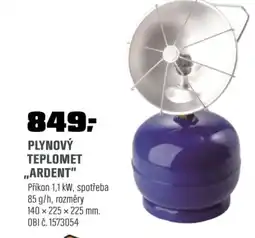 OBI Plynový teplomet ,,ardent" nabídka