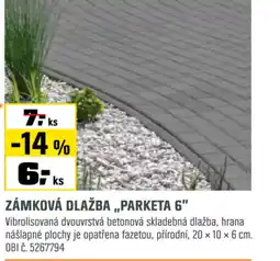 OBI Zámková dlažba „parketa 6" nabídka