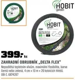 OBI Zahradní obrubník „delta flex" nabídka