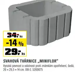OBI Svahová tvárnice „miniflor" nabídka