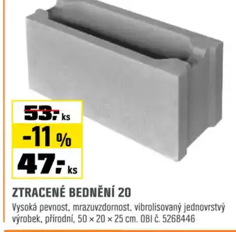 OBI Ztracené bednění 20 nabídka