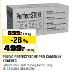 OBI Pojivo perfectstone pro kamenný koberec nabídka