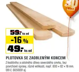 OBI Plotovka se zaobleným koncem nabídka