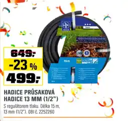 OBI Hadice průsaková hadice 13 mm (1/2") nabídka