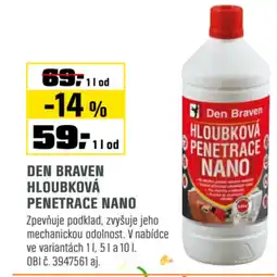 OBI Den braven hloubková penetrace nano nabídka