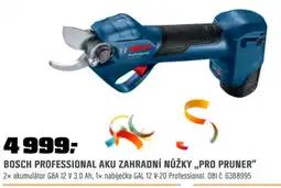 OBI Bosch professional aku zahradní nůžky „pro pruner" nabídka