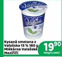 Brněnka Kysaná smetana z Mlékárna Valašské nabídka