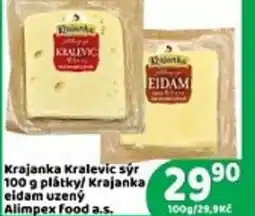 Brněnka Krajanka kralevic sýr plátky! krajanka eidam uzený nabídka