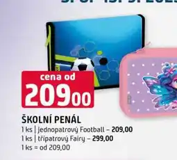 Terno ŠKOLNÍ PENÁL 1 ks jednopatrový Football nabídka