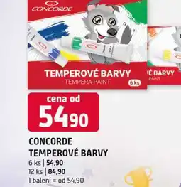 Terno CONCORDE TEMPEROVÉ BARVY 6 ks nabídka
