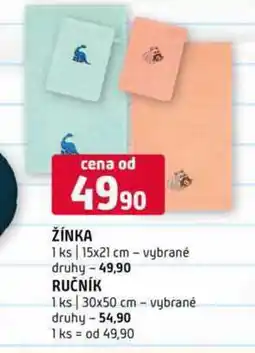 Terno ŽÍNKA 1 ks 15x21 cm vybrané druhy nabídka