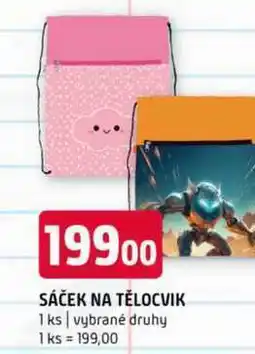 Terno SÁČEK NA TĚLOCVIK 1 ks vybrané druhy nabídka