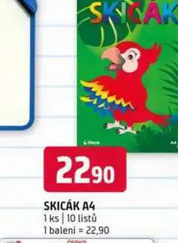 Terno SKICÁK A4 1 ks 10 listů 1 balení nabídka