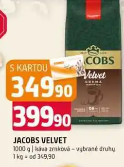 Terno Jacobs Káva pražená zrnková 1000g nabídka
