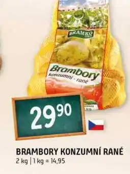 Terno Brambory konzumní rané 2 kg nabídka