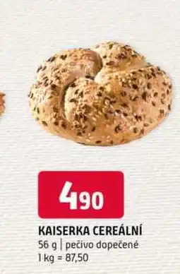 Terno KAISERKA CEREÁLNÍ 56 g pečivo dopečené nabídka