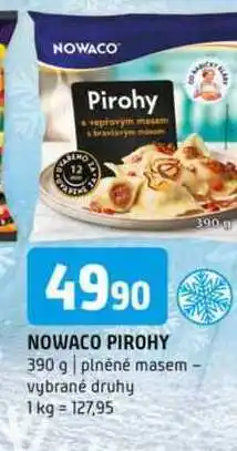 Terno NOWACO PIROHY 390 g plněné masem vybrané druhy nabídka