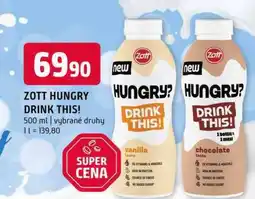 Terno ZOTT HUNGRY DRINK THIS! 500 ml vybrané druhy nabídka