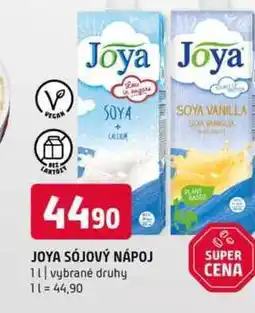 Terno JOYA SÓJOVÝ NÁPOJ 1l vybrané druhy nabídka