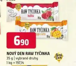 Terno NOVÝ DEN RAW TYČINKA 35 g vybrané druhy nabídka