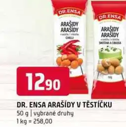Terno DR. ENSA ARAŠÍDY V TĚSTÍČKU 50 g vybrané druhy nabídka