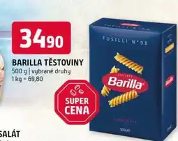 Terno BARILLA TĚSTOVINY 500 g vybrané druhy nabídka