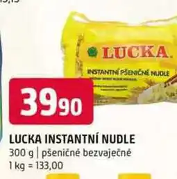 Terno LUCKA INSTANTNÍ NUDLE 300 g pšeničné bezvaječné nabídka