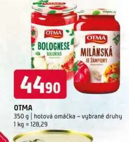 Terno OTMA 350 g hotová omáčka vybrané druhy nabídka