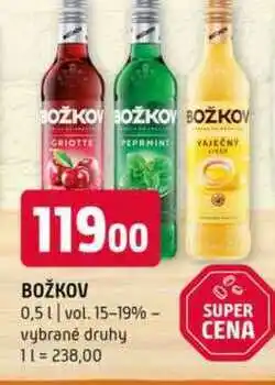 Terno BOŽKOV 0,5l vol. 15-19% vybrané druhy nabídka