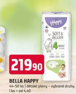 Terno BELLA Happy 44-50 ks dětské pleny vybrané druhy nabídka
