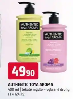 Terno AUTHENTIC TOYA AROMA 400 ml tekuté mýdlo vybrané druhy nabídka