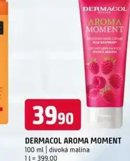 Terno DERMACOL AROMA MOMENT 100 ml divoká malina nabídka