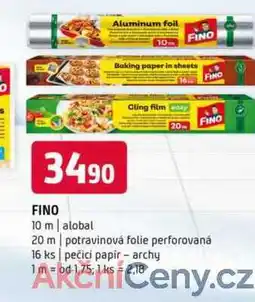 Terno FINO 10 m alobal 20 m potravinová folie perforovaná 16 ks nabídka