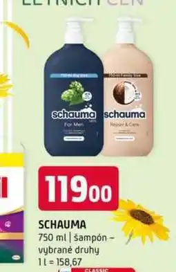 Terno SCHAUMA 750 ml šampón vybrané druhy nabídka