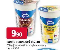 Terno RANKO PUDINGOVÝ DEZERT 200 g se šlehačkou vybrané druhy nabídka