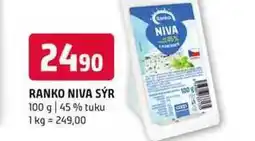 Terno RANKO NIVA SÝR 100 g 45% tuku nabídka